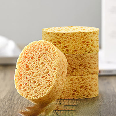 Natural Cellulose Sponge Scrubber - Thick Eco Dish Cleaning Pad