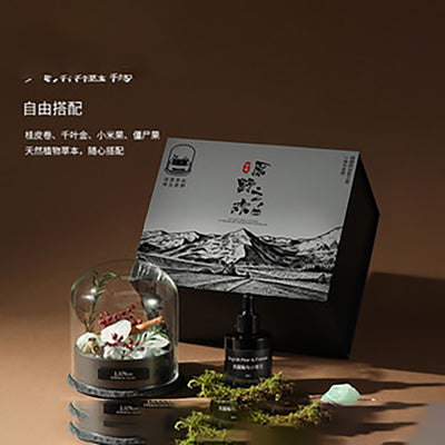 Flameless Aromatherapy Diffuser Stone Gift Box - Long-Lasting Scent Decor