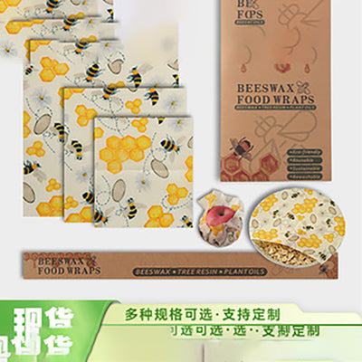 Beeswax Food Wrap - Reusable Eco-Friendly Food Storage
