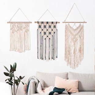 Boho Handwoven Tapestry Wall Hanging