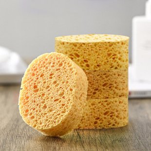 Natural Wood Pulp Kitchen Sponge